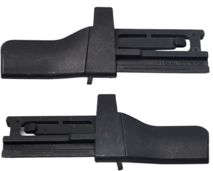 YananAC 2 Stücke Kastenständer Laderaumabdeckung Halter Führung Hutablage Clip Ständerbausatz 2345569 für Astra J 2010-2015 13431181 Ein Paar links und rechts