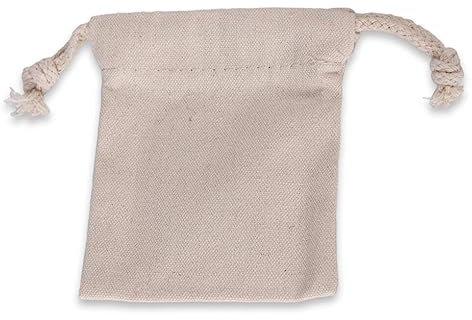 siduytin Bolsas de cordón para dibujar, bolsa de joyería, organizador de embalaje para pendientes, adorno para el hogar, bolsa de regalo de algodón, artículos cosméticos, 12 * 15cm