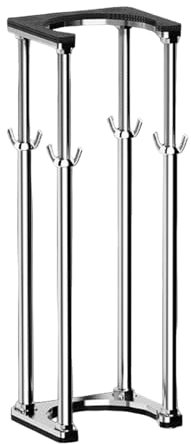 LOVIVER Support de Lavabo sous Plan, Kit de Montage pour Installation à Domicile, 56 Cm avec 4 Tiges