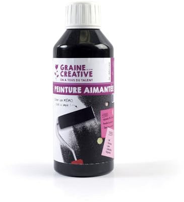 Peinture aimantée Noire 250ml