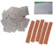 120 Fingerverband Fingerpflaster Finger Pflaster elastisch 12 x 2 cm + varivendo Notizblock