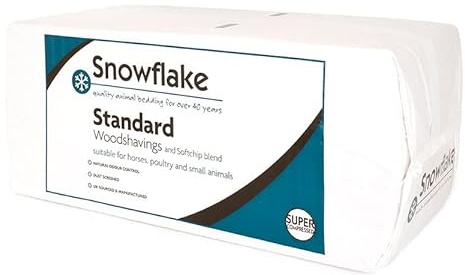 Snowflake Standard Shavings Horse Bedding Bale 15Kg