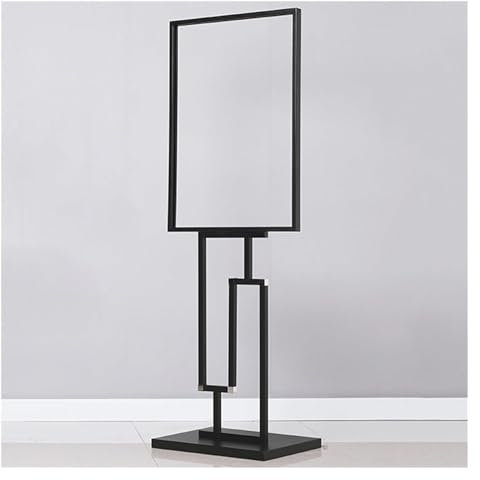 Infoständer Höhenverstellbar Bodenstehender Plakatständer, 140 Cm Hohe Werbeständer For Einkaufszentren, Austauschbarer Halter For Plakatschilder Im Freien, Präsentationsständer For Gehwege ( Color :