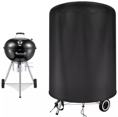 HpLive Housse de barbecue sphérique - Pour barbecue Weber - 57 cm - Étanche - Ronde