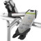 BONE Fahrrad-Krawatten-Lautsprecher, Fahrrad-Smartphone-Halter, Lautsprecher, Audio-Vergrößerung, Lautstärke-Verstärker, Silikon-Griff, Telefon-Halter, Drop Prevention, Anti-Vibration - Schwarz