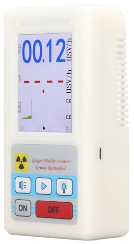 Handhållen Beta Gamma X Ray Handhållen Geigerräknare, Strålningsmätare för Kärnstrålningsdetektor, Uppladdningsbar Kärnstrålningsdosimeter Geigerräknare