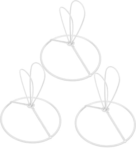 Operitacx 3piezas Estante para Pantallas De Lámparas Clip Adaptador para Pantallas Pequeñas De Lámparas De Mesa Pinza Metálica para Bombillas Decoración del Hogar Soporte para Bombilla