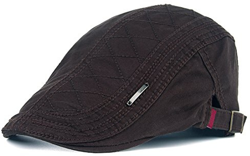 Kuyou sportmössa Newsboy platt keps Gatsby toppig mössa