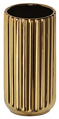 18cm Oro Decorativos Modernos Ceramica Jarrones de Flores para Mesa de Comedor Sala de Estar Idea Regalo para Cumpleaños Boda Navidad