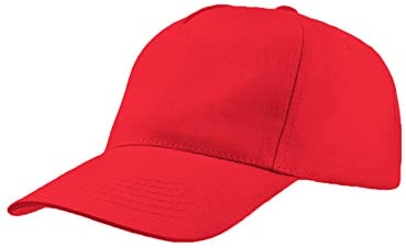 Chemagliette Cappello Uomo Donna con Visiera - Cappellino Estivo, Berretto Regolabile Baseball Tennis Padel Unisex 100% Cotone Basic, per Sport Tempo Libero Mare
