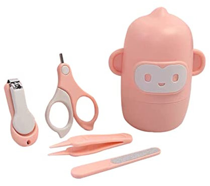 AOKWAWALIY 1 Set Baby Nagelschere Babyartikel Baby Mädchen Essentials Baby Pflege Neugeborenes Baby Essentials Cute Baby Stuff Baby Needs Clipper Baby Boy Stuff for Newborn Child Cosmetic File Tpe