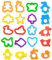 20 Pcs Play Doh Tools Set – Animal Shape Cutters, Fun Modelling Tools for Clay and Dough, Safe and Durable, Perfect for Toddlers and Kids, Creative Playdough Set