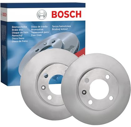 Bosch BD28 Discos de freno, certificación ECE-R90, 1 juego de 2 discos