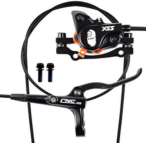 Chooee Bicycle Hydraulic Disc Brake Set,Mountain Bike Rear Disc Brake Right Front 800mm. Black