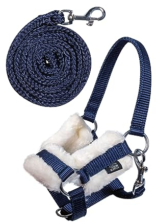 HKM SPORTS EQUIPMENT Hobby Horse Halfterset (Navy)