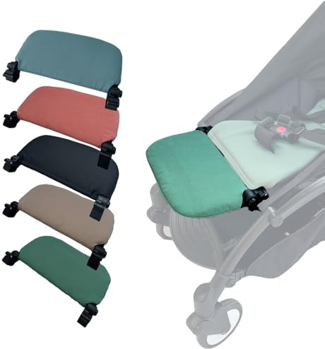 Brogtorl Accessoires pour poussette - Repose-jambes - Planche d'extension Compatible avec Babyzen YOYO - sans démontage - rallonge de 6,2 pouces, facile à fixer et à nettoyer (Vert)