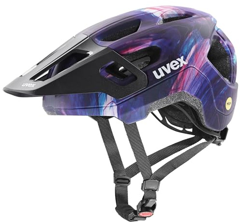 uvex react jr. MIPS, Cykelhjälm unisex barn, pink altimeter matt, 52-56 cm