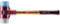 Simplex Schonhammer, TPE-soft / TPE-mid; mit Tempergussgehäuse und hochwertigem Holzstiel | D=50 mm | 3013.050