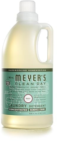 Mrs. Meyer's Clean Day Laundry Detergent, Basil, 64 fl oz