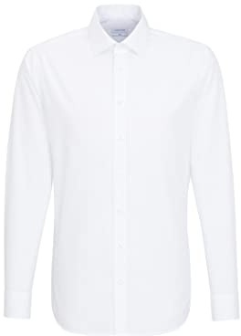 Chemise business homme Seidensticker - coupe classique - sans repassage - col Kent - manches courtes - 100% coton