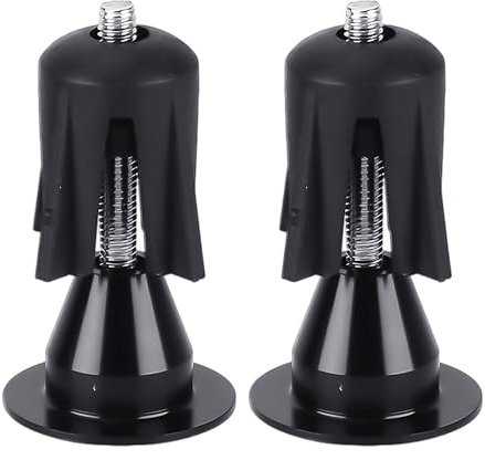 TYGFRT 1 Pair Black Bicycle Handlebar Plugs, Handlebar Plugs, Aluminum Alloy Handlebar Ends, Bicycle Brakes, Racing Handlebar End Caps, Steering Wheel End Caps