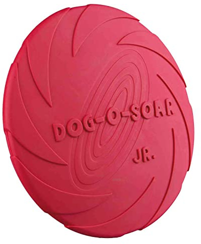 Trixie - Frisbee en caoutchouc naturel 24 cm - Tx33503, couleurs assorties, 1 pièce