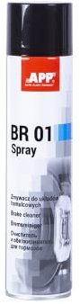 AUTO-PLAST PRODUKT APP BR 01 Pulitore freni auto e moto | Pulitore freni, frizioni e parti oleose | 600 ml