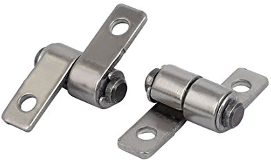 Sourcingmap 360 Degree Rotation Torque Type Friction Positioning Hinge 2pcs