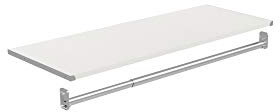 ClosetMaid Modular Closet Collection Shelf and Hang Rod Accessory Kit, 36-Inch Shelf and Hang Rod Kit