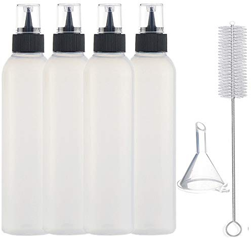Bottiglia da spremere Flacone applicatore Decorazione di biscotti torte Colorante alimentare Decor Formine per biscotti Glassa Pancake Condimento insalata Ketchup Bottiglie 4 oncia Infornare attrezzo