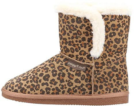 Hush Puppies Damen Ashleigh Hausschuh, Leopard, 38 EU