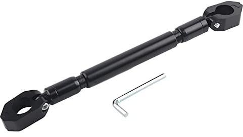 Motorrad Ausgleichsstange 22mm Unifür Versal Motorrad Lenker Querlenker Balance Lenker Querlenker Motorrad Zubehör Aluminiumlegierung(schwarz)