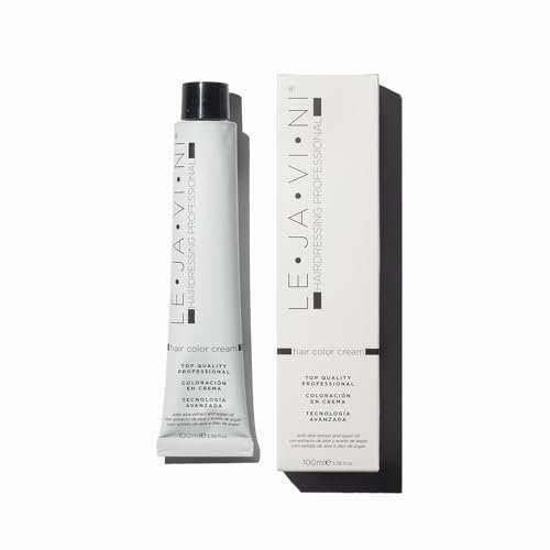 Lejavini Hair Color Cream 6/00 100mL | Crema Colorante Permanente - Tinte para el Pelo | Coloración para el Cabello