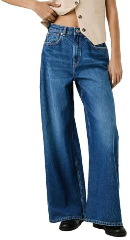 Pepe Jeans Wide Leg Jeans Uhw Jaimy - Jeans Mujer