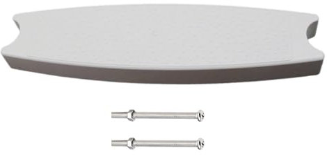 Eventerde 49 x 8,6 x 4 cm - Marches de Rechange pour Piscine Hors-Sol - Marches de Piscine encastrées dans Le Sol - Antidérapantes - pour échelle de Piscine - Échelle en Acier Inoxydable