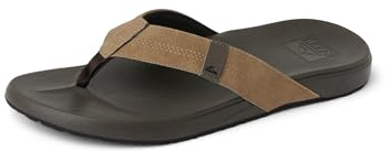 Reef Cushion Phantom Mens Flip Flop, Ultra Soft Cushion Footbed, Brown/Tan, 11
