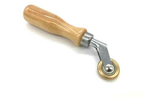 Andrückrolle/Andrückwalze 5mm Messing hart für Dachdecker