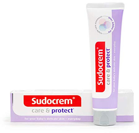 Sudocrem® Care & Protect™ Nappy Cream - Triple Care Ointment Protects Against Nappy Rash, 100g (Pack of 1)