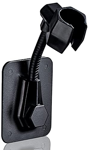 Trsnzul Duschkopfhalterung Ohne Bohren Nagel Frei Handheld Duschkopf Brausehalter Schwarz Handbrause Halterung Duschkopf Halter für Badezimmer