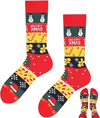 TODO Colours Fantaisie Chaussettes Rigolotes Homme et Femme motif drôle et multicolore