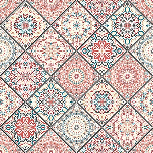 Maki 3-Ply Tissue Paper Napkins Serviettes for Decoupage Lunch 33 x 33cm - Pack of 20 (Mandala Boho Chic Style)