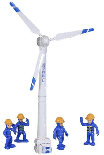 Yeory Wind Turbine Toy, 16.5inch Mini Wind Turbine, Simulated Farm Windmill, Mini Wind Mill, Rotary Wind Turbine Model