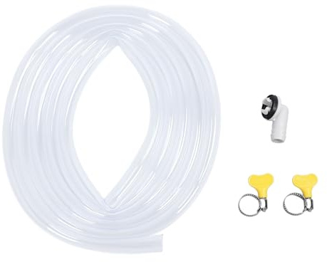 Luftkonditioneringsavloppsslang, 10ft Universal Drainkontakt Flexibelt dräneringsrör Kit Luftkonditioneringsvatten Drain Slang för AC -enheter tvättmaskin