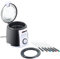 Rosenstein & Söhne Mini Fritteuse: Kompakte Tisch-Fritteuse mit Fondue-Set, 0,9 Liter, 840 Watt (Mini Friteuse, Fondue elektrisch, Käsefondue)