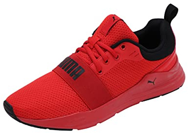 Puma Wired Run, Chaussures de Running Mixte Adulte - Rouge - Rouge, 44 EU EU