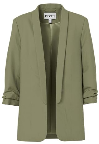 PIECES Pcboss 3/4 Blazer Noos T-tröja dam Djupt ljus grön, XL