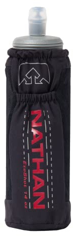 Nathan ExoDraw & ExoShot 2.0 Flask, Handheld Water Bottle for Marathons, Hiking, Ultra Running & Outdoor Activity