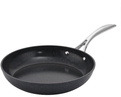 ProCook Professional Aluminium Ceramic Frying Pan - 28cm, Durable Non Stick Saute Skillet - Black, Heavy Duty Cookware