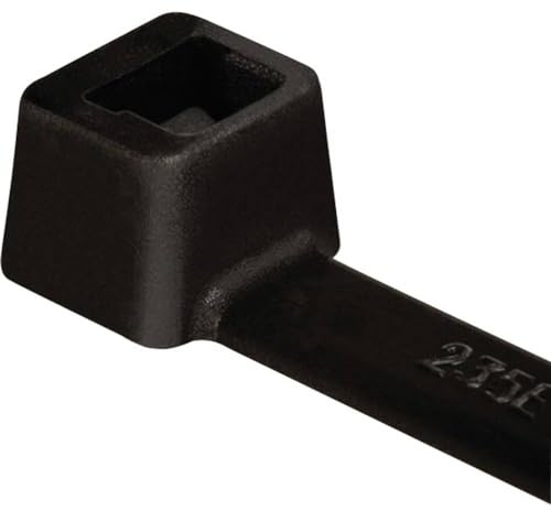 HELLERMANN TYTON T80R | Slitstarka buntband för buntning av kablar med max 55 mm diameter, draghållfasthet på 355 N och bandtjocklek 1,3 mm
