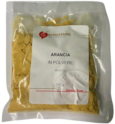 BONGIOVANNI FARINE E BONTA' NATURALI Arancia in polvere (Buccia) - 100 g